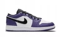 air jordan 1 low dunk court purple